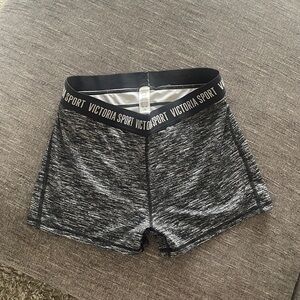 Victoria Sport hot short size large women’s logo waistband